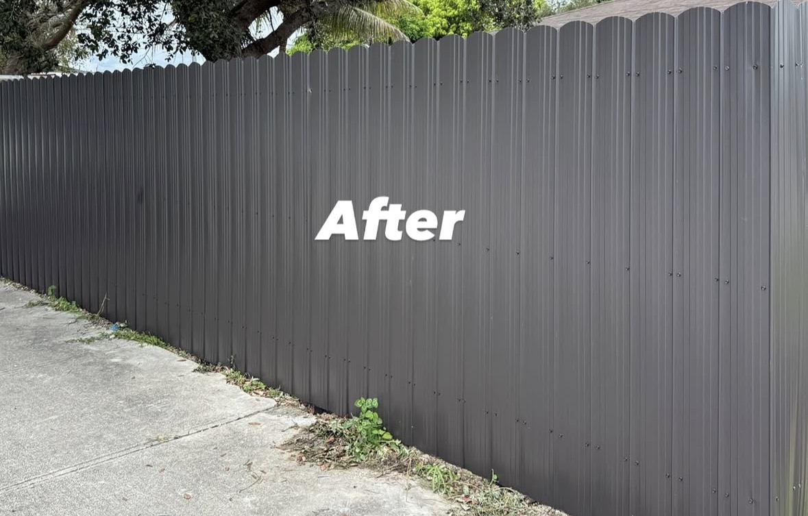 Fence Installation - After